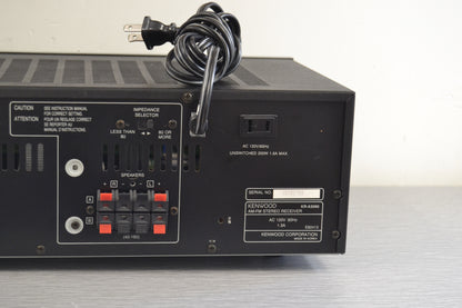 Kenwood KR-A3060 Stereo Receiver * 50W RMS * 1994