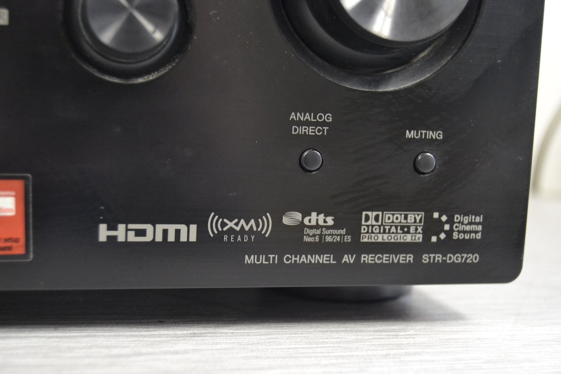 Sony STR-DG720 Stereo Av Receiver Manual Box Remote