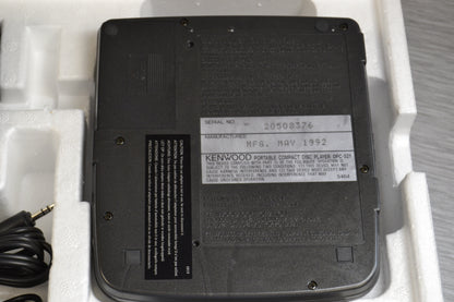 Kenwood DPC-521 Portable CD Player * Remote * Box * Accessories