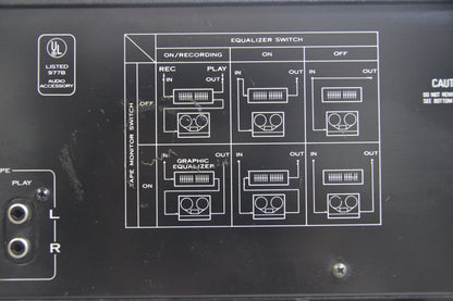 Pioneer SG-9800 Graphic Equalizer