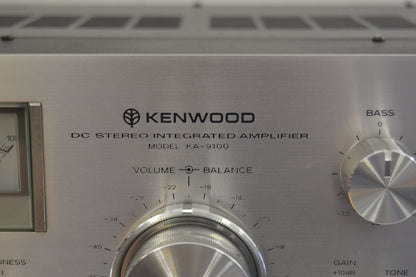 Kenwood KA-9100 Stereo Integrated Amplifier * 90W RMS * 1977