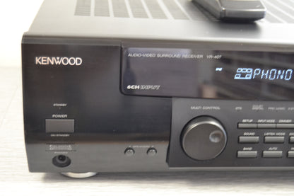Kenwood VR-407 Stereo Receiver * 100W RMS * Remote Control