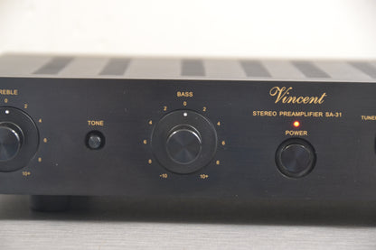 Vincent SA-31 Hybrid Stereo Preamplifier (2003-18)
