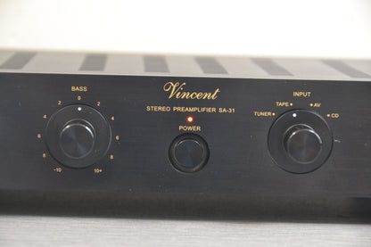 Vincent SA-31 Hybrid Stereo Preamplifier (2003-18)