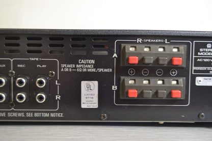 Pioneer SA-510 Integrated Amplifier * 33W RMS * 1980