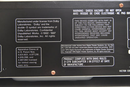 JVC XV-M50 DVD/CD  Player * 3 Discs Changer