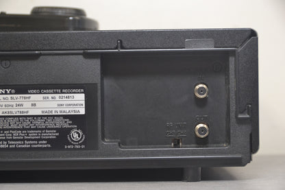 Sony SLV-778HF Video Cassette Recorder * HiFi Stereo * Remote