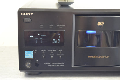 Sony DVP-CX995V DVD/CD/SACD Carousel 400 Discs * Remote