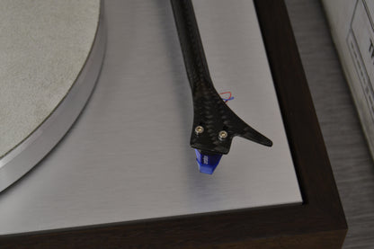 Pro-Ject Classic Turntable - Ortofon Blue Cartridge ( needs new stylus ) - Leather Mat