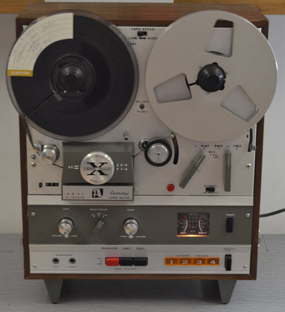 Akai X1800SD Reel to Reel/8 Track Tape Recorder (1970)