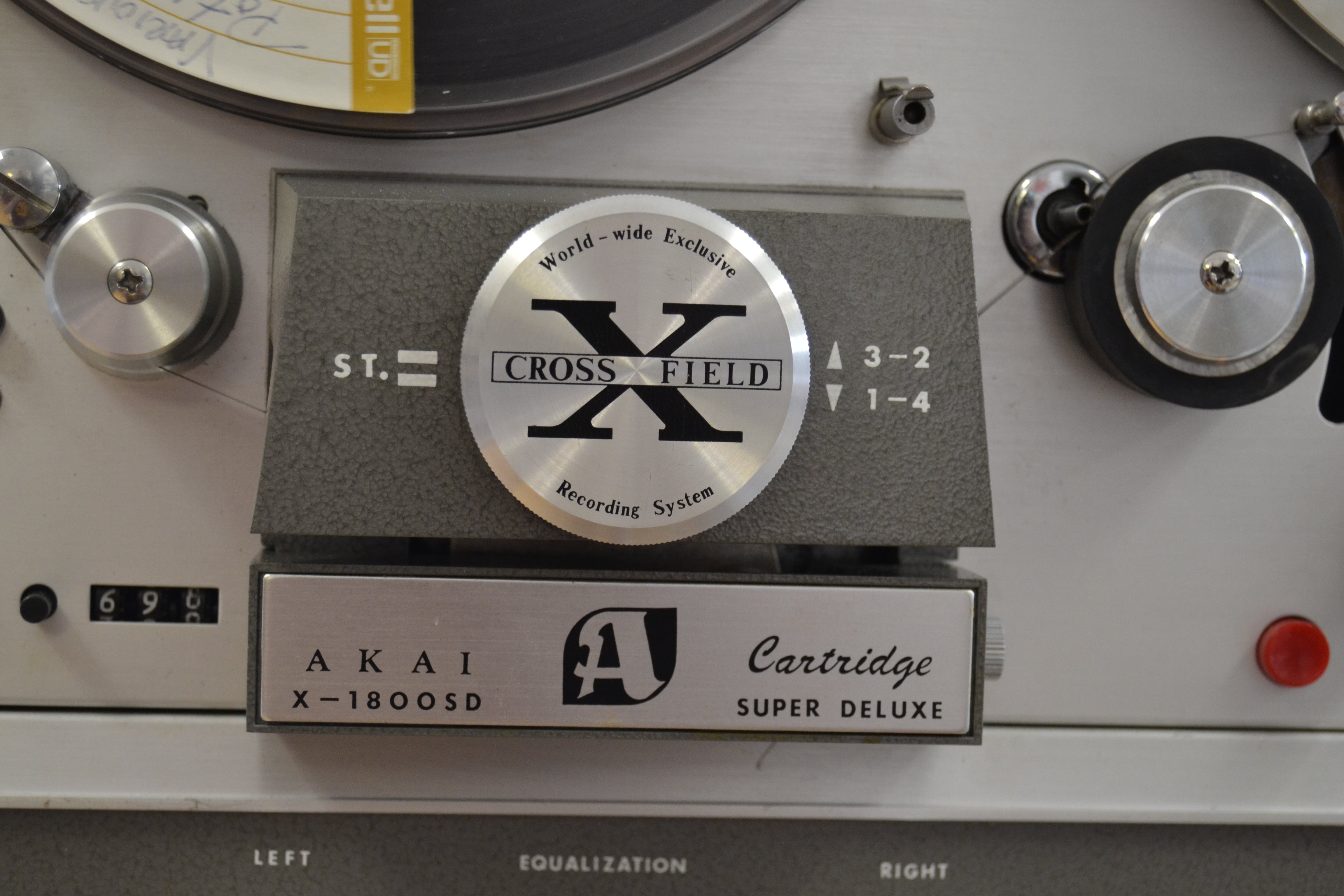 Akai X1800SD Reel to Reel/8 Track Tape Recorder (1970) – The