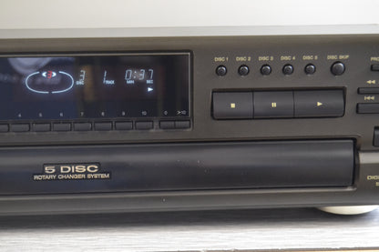 Technics SL-P9066 CD Carousel 5 Discs * Remote Control * 1994