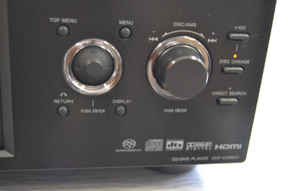 Sony DVP-CX995V DVD/CD/SACD Carousel 400 Discs * Remote