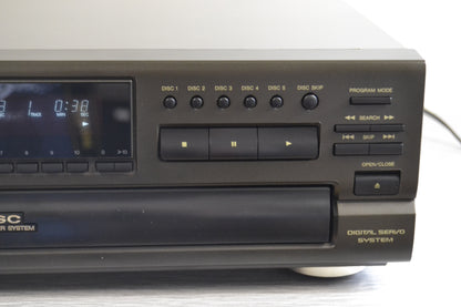 Technics SL-P9066 CD Carousel 5 Discs * Remote Control * 1994