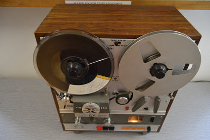 Akai X1800SD Reel to Reel/8 Track Tape Recorder (1970)