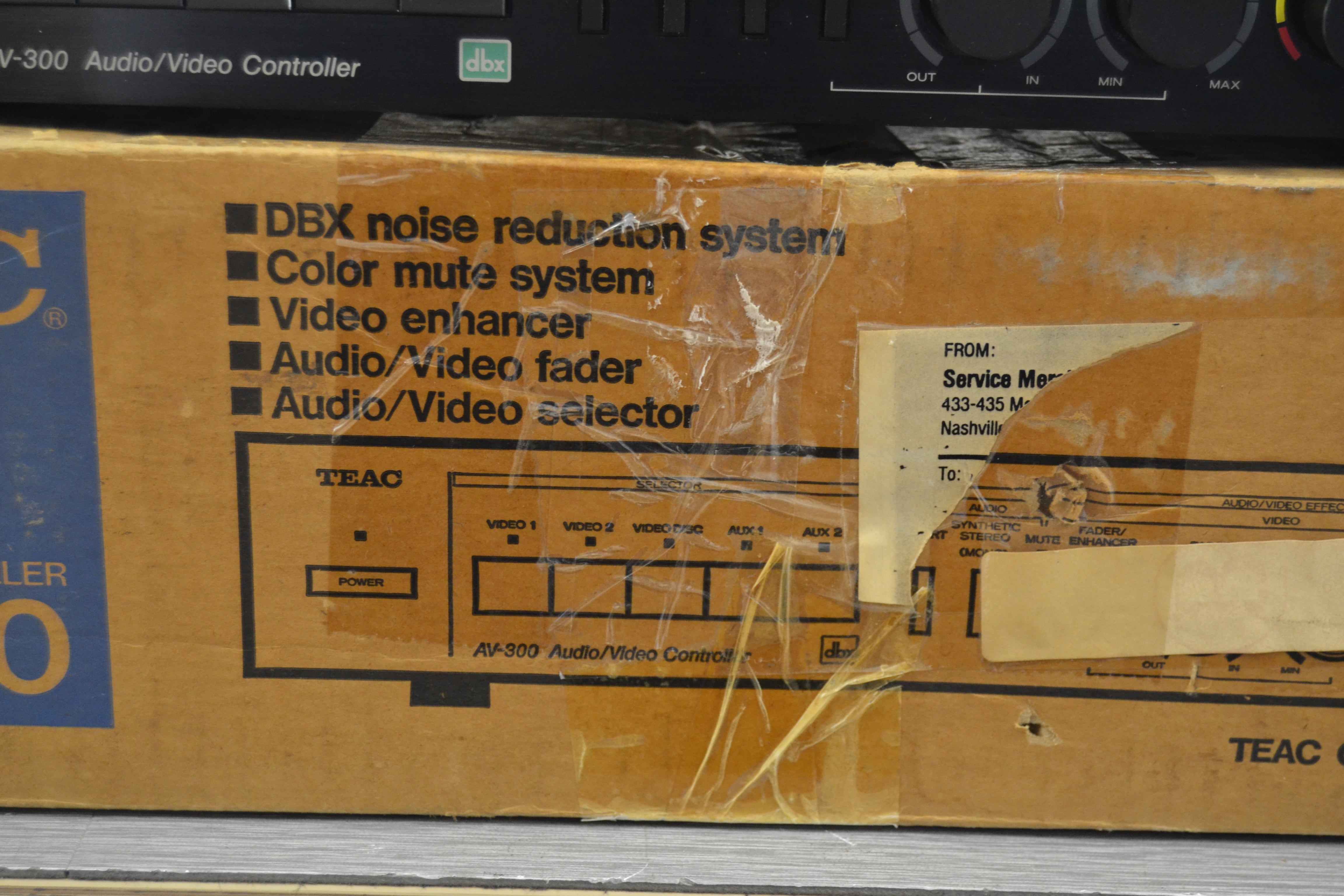 Teac AV-300 Audio-Video Controller – The Turntable Store