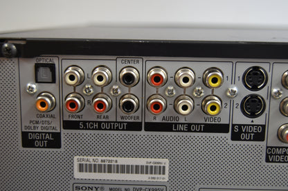 Sony DVP-CX995V DVD/CD/SACD Carousel 400 Discs * Remote