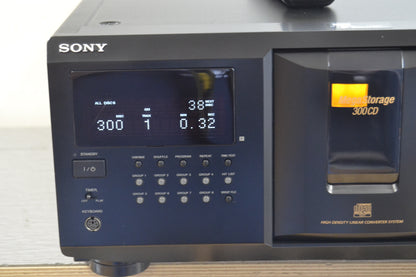 Sony CDP-CX355 CD Changer 300 Discs * Remote Control * 2009