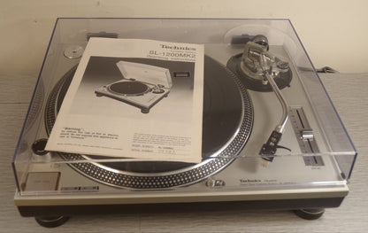 Technics SL-1200 MKII Direct Drive Turntable * Manual * Pickering DJ Cartridge