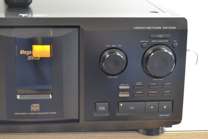 Sony CDP-CX355 CD Changer 300 Discs * Remote Control * 2009