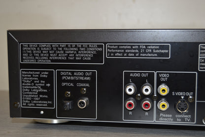 Panasonic DVD-A120 DVD/CD Player * Remote