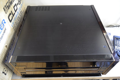 Pioneer ELITE CLD-97  Laserdisc Player * Remote * Manual * Box