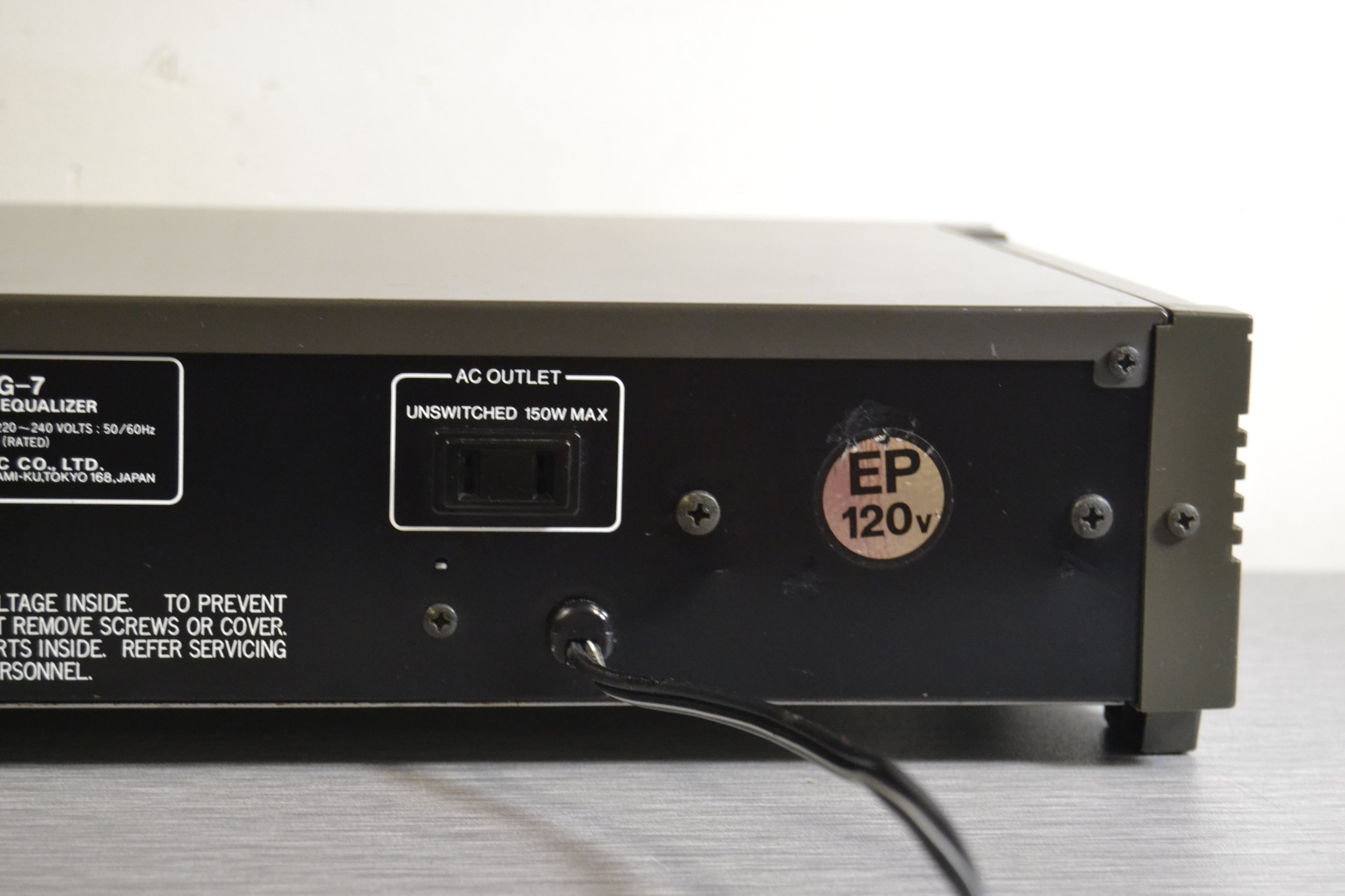 Sansui RG-7 Graphic Equalizer and Reverb – The Turntable Store