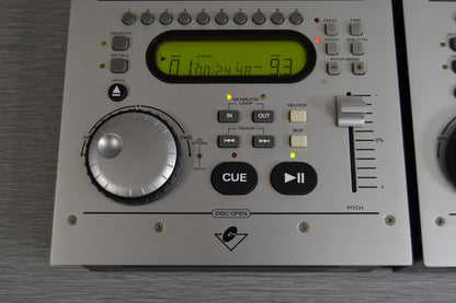 Set of 2 American Audio PRO DJ Single CD Players