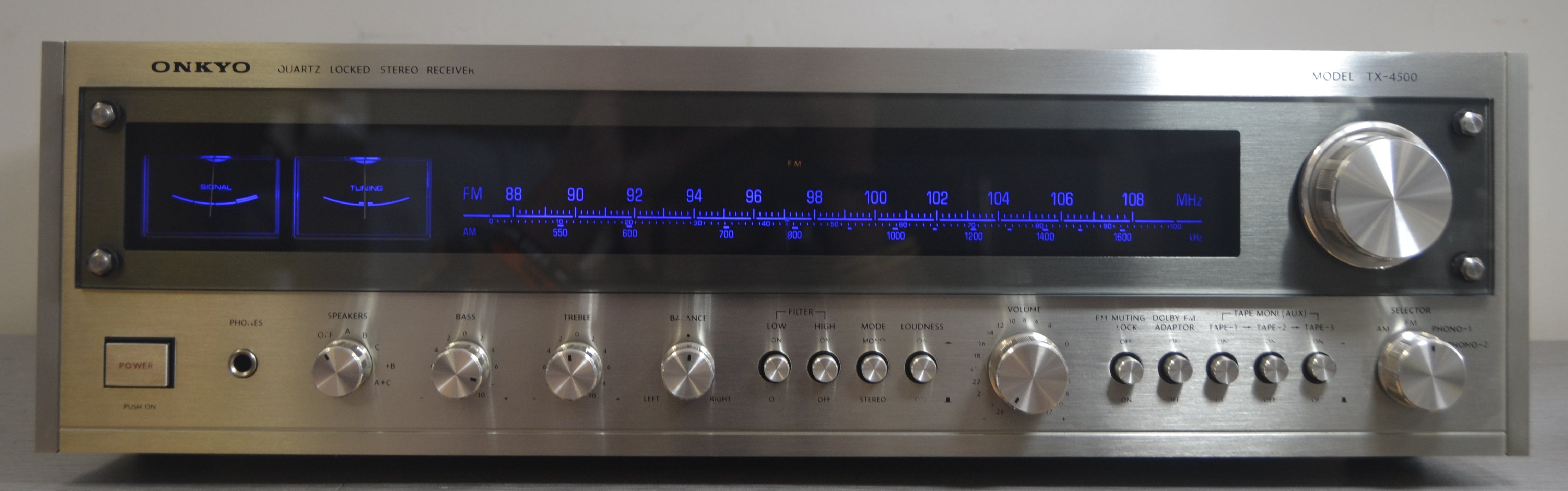 Onkyo TX-4500 Stereo Receiver * 55W RMS * 1979 * LED Upgrade