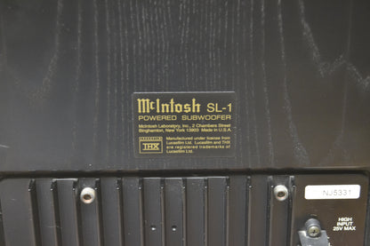 McIntosh SL1 Powered Subwoofer