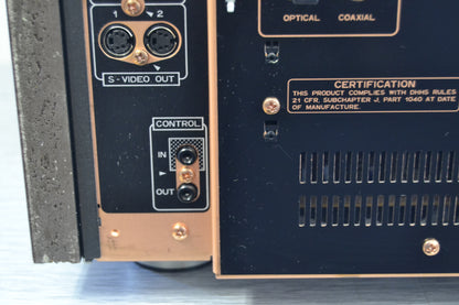 Pioneer ELITE CLD-97  Laserdisc Player * Remote * Manual * Box