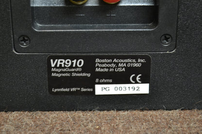 Boston Acoustics VR-910 Center Channel Speaker