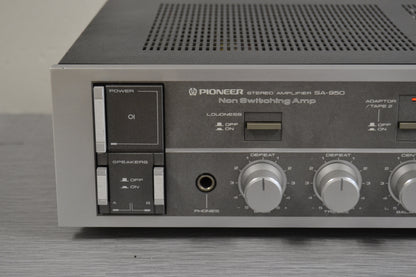 Pioneer SA-950 Stereo Integrated Amplifier * 70W RMS * 1984