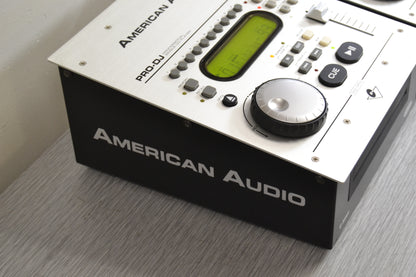Set of 2 American Audio PRO DJ Single CD Players