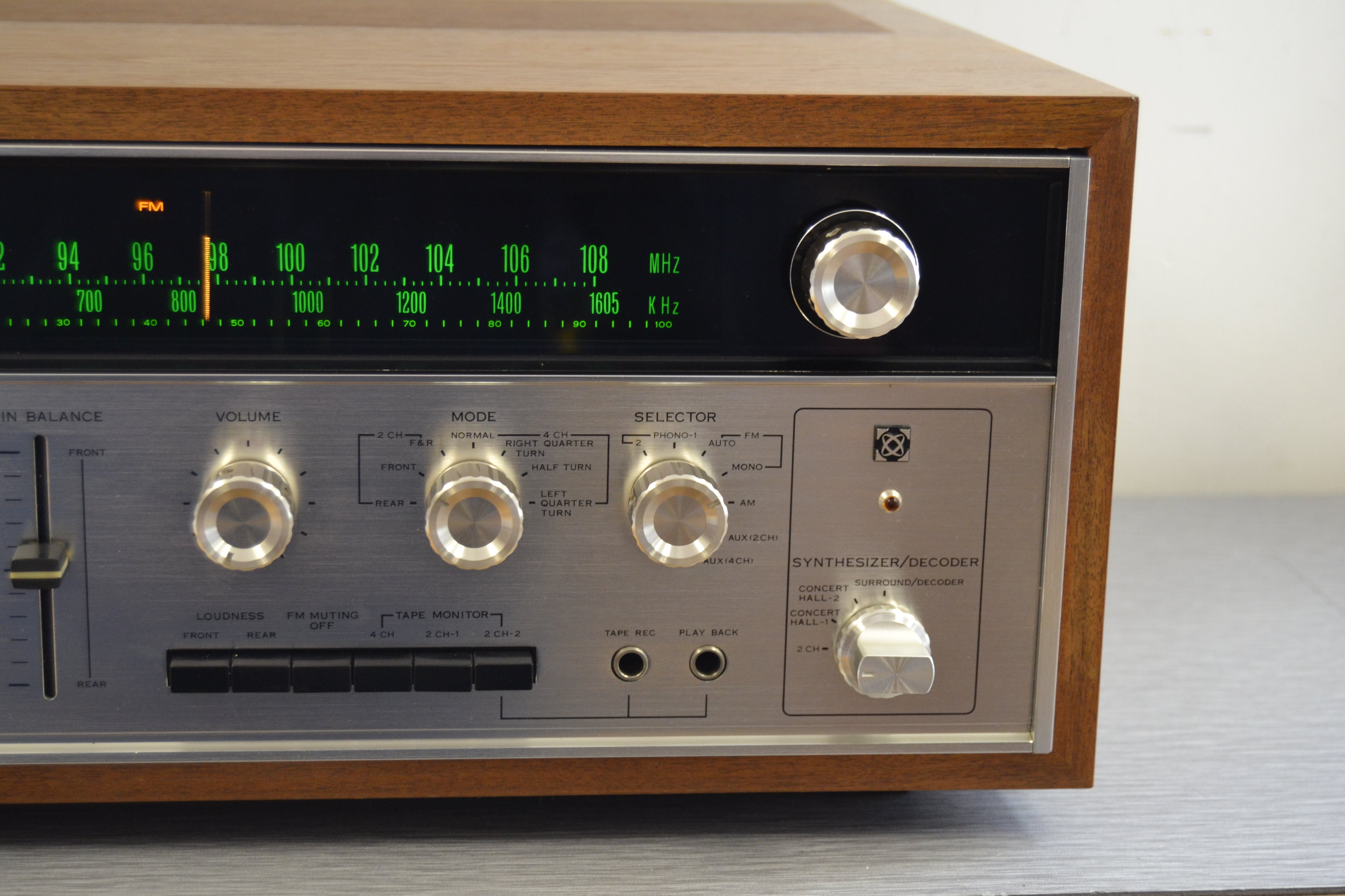 Sansui QR-6500 Stereo Quad Receiver * Owner and Service Manual