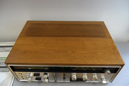 Sansui QR-6500 Stereo Quad Receiver * Owner and Service Manual * Accessories * Original Box