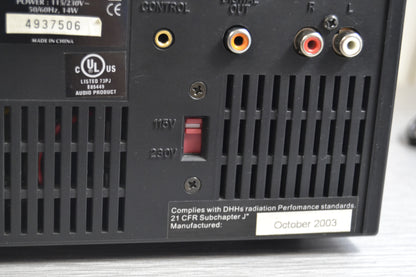 Set of 2 American Audio PRO DJ Single CD Players