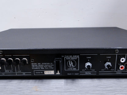 Harman Kardon Citation 23 Active Tracking Stereo Tuner