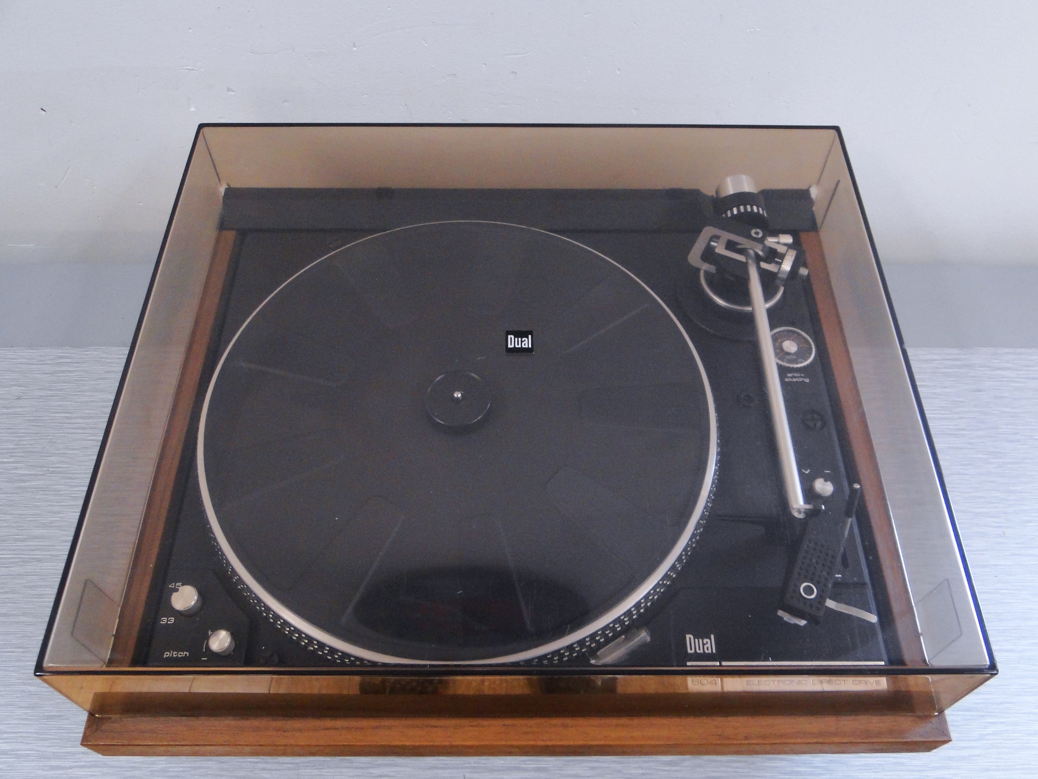 Dual 604 Direct Drive Turntable with NEW Audio Technica AT3600