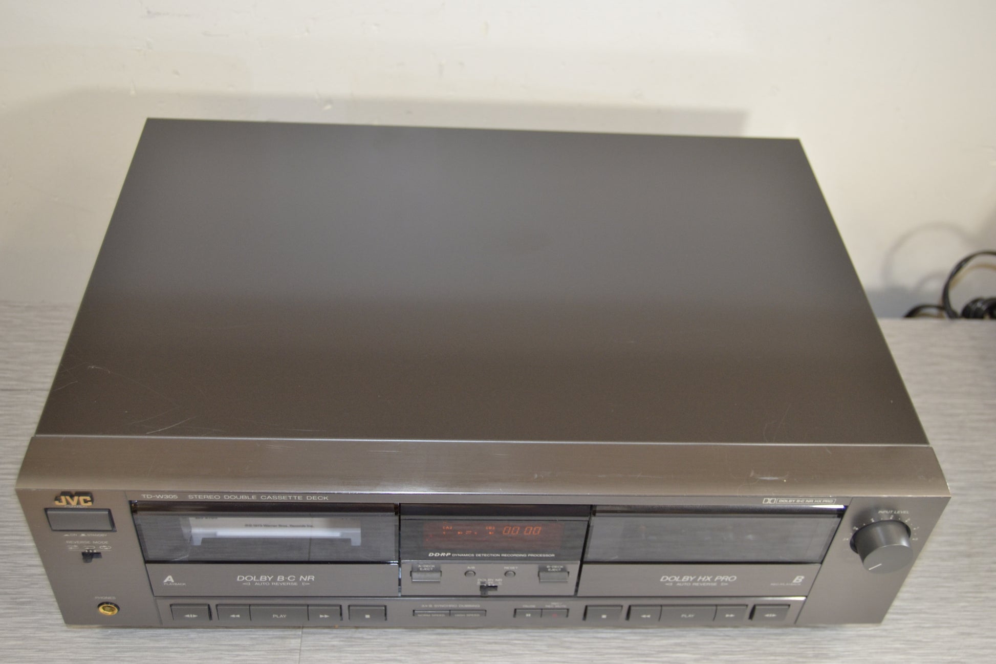 JVC TD-W999 Stereo Double Cassette Deck-ÜCRETSİZ KARGO JVC TD-W999 Stereo Double Cassette Deck-ÜCRETSİZ KARGO