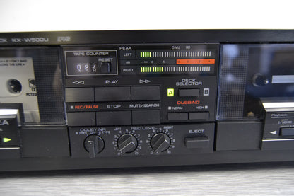Yamaha KX-W500U Double Cassette Deck - Manual