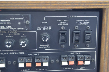 Sansui QR-6500 Stereo Quad Receiver * Owner and Service Manual * Accessories * Original Box