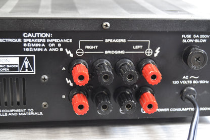 Carver TFM-15CB Stereo/Mono Power Amplifier * 100W RMS * 1990