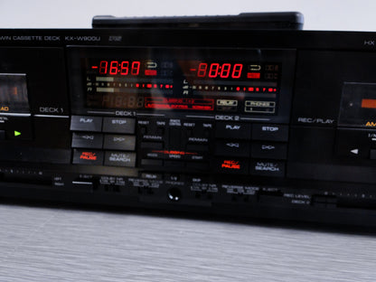 Yamaha KX-W900U Double Cassette Deck * Manual * Remote