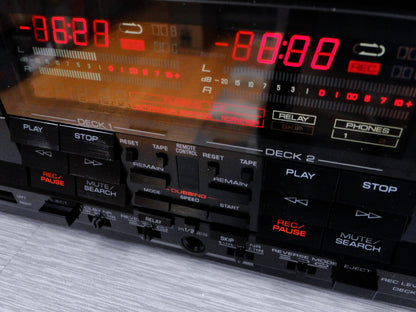 Yamaha KX-W900U Double Cassette Deck * Manual * Remote