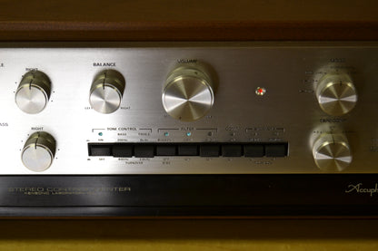1975 Accuphase C200 Preamplifier - P300 Power Amplifier - T100 Tuner - New Hardwood Cases