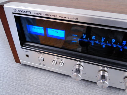 Pioneer SX-535  AM/FM Stereo Receiver (1974-76)