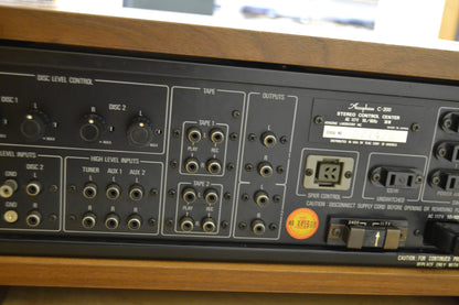 1975 Accuphase C200 Preamplifier - P300 Power Amplifier - T100 Tuner - New Hardwood Cases