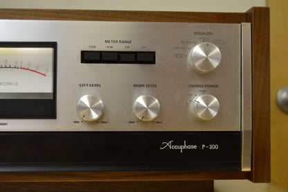1975 Accuphase C200 Preamplifier - P300 Power Amplifier - T100 Tuner - New Hardwood Cases
