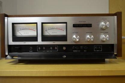 1975 Accuphase C200 Preamplifier - P300 Power Amplifier - T100 Tuner - New Hardwood Cases